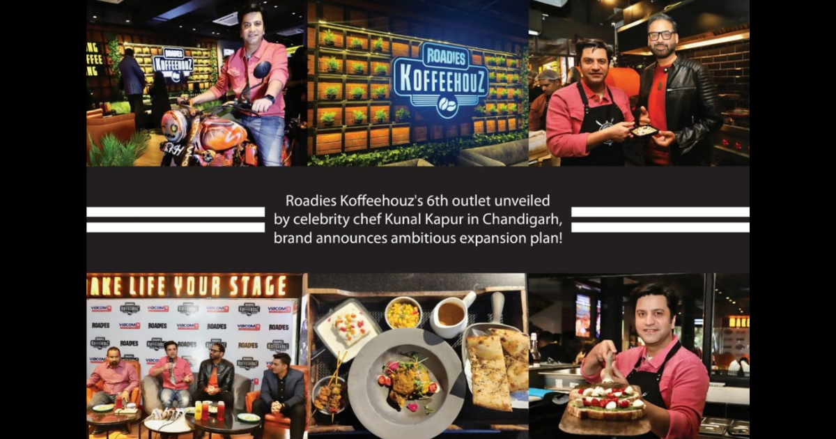 Roadies Koffeehouz franchise further expands footprint in Chandigarh, bolstering its pan-India expansion